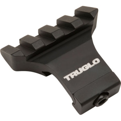 Truglo 1-piece Picatinny Riser - Mount 45 Degree Offset Mount