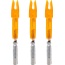 Lumenok Lighted Nock - X-series Hd Orange 3pk