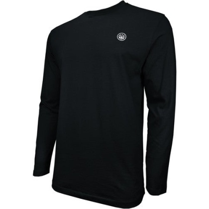 Beretta T-shirt Long Sleeve - Usa Logo Medium Black