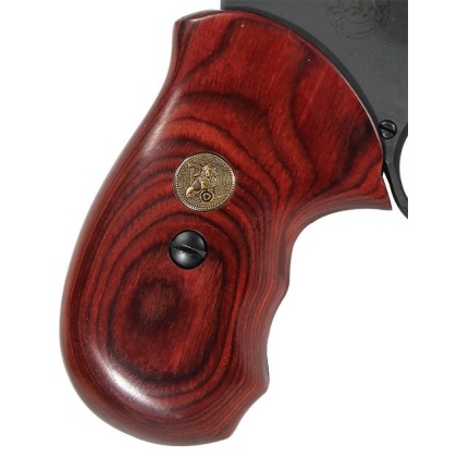 Pachmayr Laminated Wood Grips - Taurus 85 Rosewood Smooth