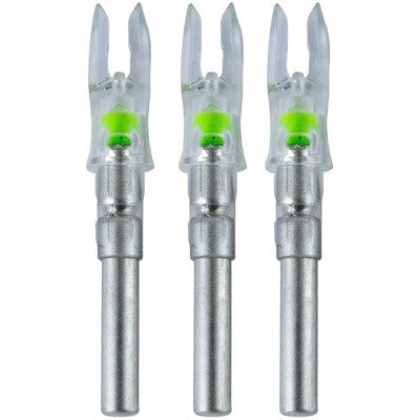 Nockturnal Lighted Nock - S-series Green 3-pack