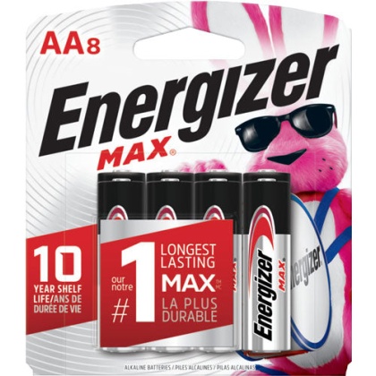 Energizer Max Batterries Aa - 8-pack