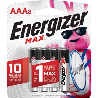 Energizer Max Batterries Aaa - 8-pack