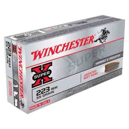 Win Ammo Super-x .223 Rem. - 55gr. Jsp 20-pack