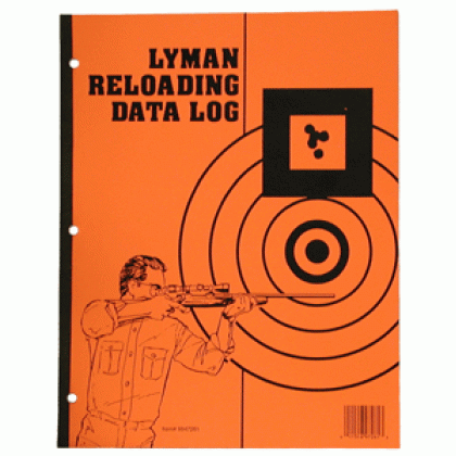 Lyman Reloader\'s Log Book - 50 Pages