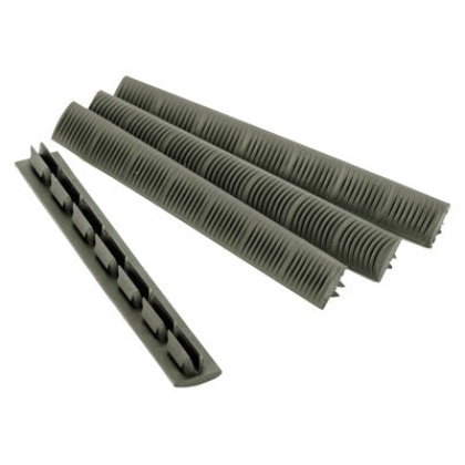 Ergo Grip Rail Cover Wedge Lok - Keymod Od Green 4pk