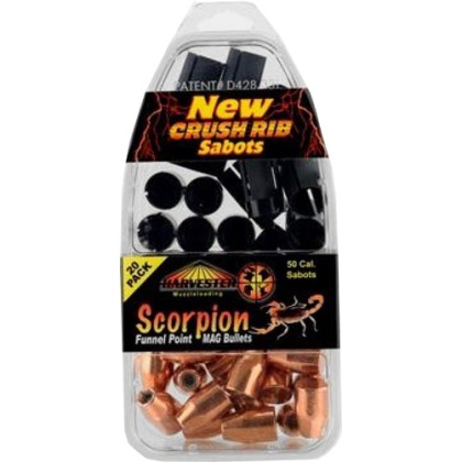 HARVESTER SCORPION 50CAL 260GR