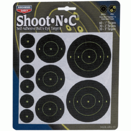 B/C TARGET SHOOT-N-C ASSORTED