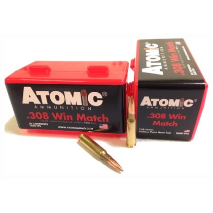 ATOMIC 308 WIN 168GR MATCH