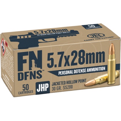 FN 5.7X28 30GR JHP SS200
