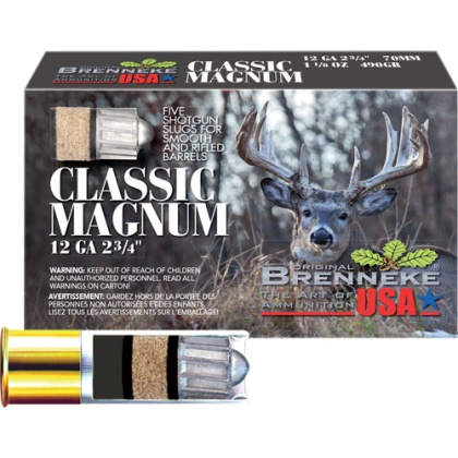 BRENNEKE USA CLASSIC MAG 12GA
