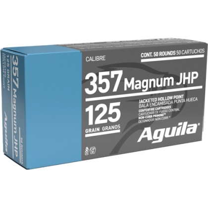 AGUILA 357 MAG 125GR JHP