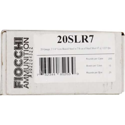 FIOCCHI STEEL 20GA 2.75\