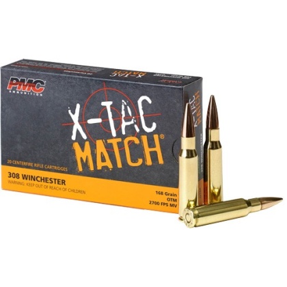 PMC 308 WIN 168GR OTM
