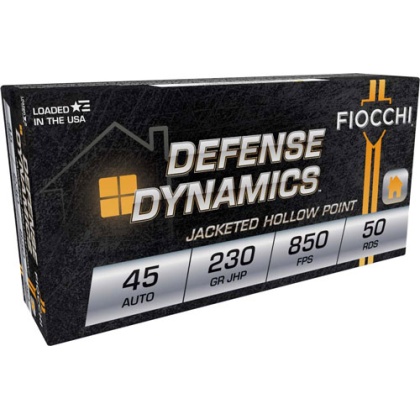 FIOCCHI 45 ACP 230GR JHP