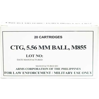 ARMSCOR 5.56X45 62GR FMJ