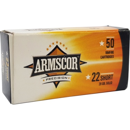 ARMSCOR 22 SHORT 29GR PLATED