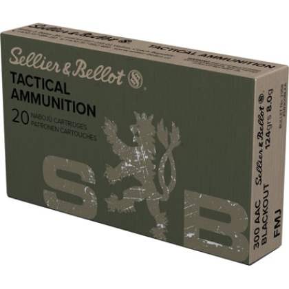S&B 300 AAC 124GR FMJ