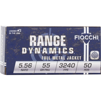 FIOCCHI 5.56X45 55GR FMJ-BT