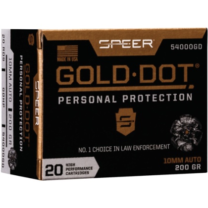 SPEER GOLD DOT 10MM 200GR