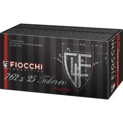FIOCCHI 7.62X25 TOKAREV