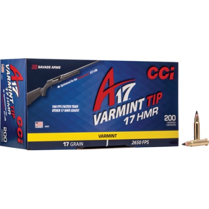 CCI A17 VARMINT TIP 17HMR 17GR