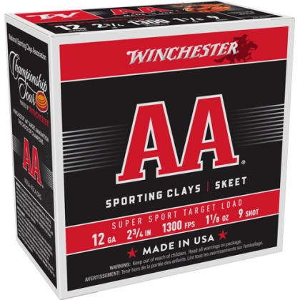 WINCHESTER AA 12GA 2.75\