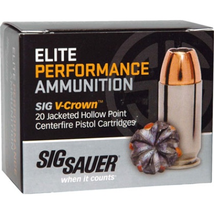 SIG 10MM 180GR ELITE V-CROWN