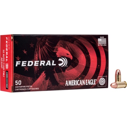 FEDERAL AE 32 ACP 71GR FMJ