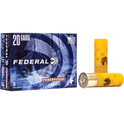 FEDERAL POWER SHOK 20GA 2.75\