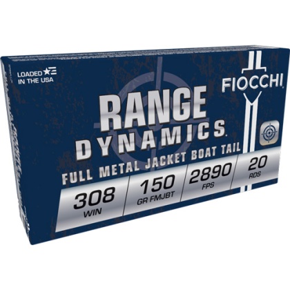 FIOCCHI 308 WIN 150GR FMJ-BT