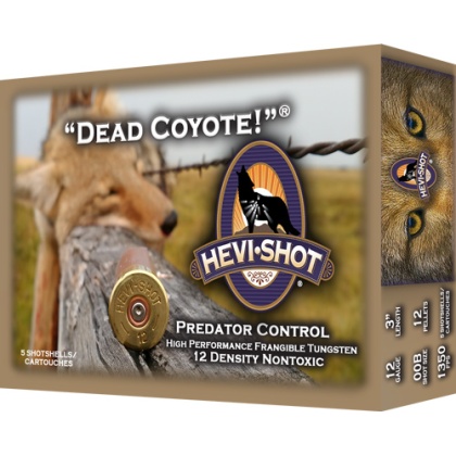 HEVI-SHOT DEAD COYOTE 12GA 3\