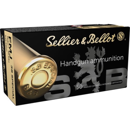 S&B 38 SPECIAL 158GR FMJ-RN