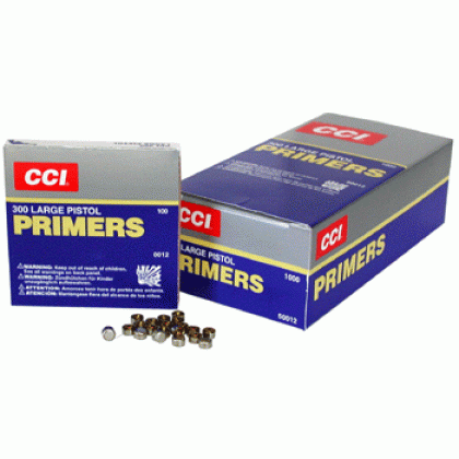 CCI PRIMERS 300 LARGE PISTOL