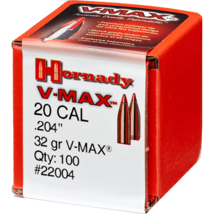 HORNADY BULLETS 20 CAL .204