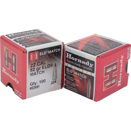 HORNADY BULLETS 22CAL .224