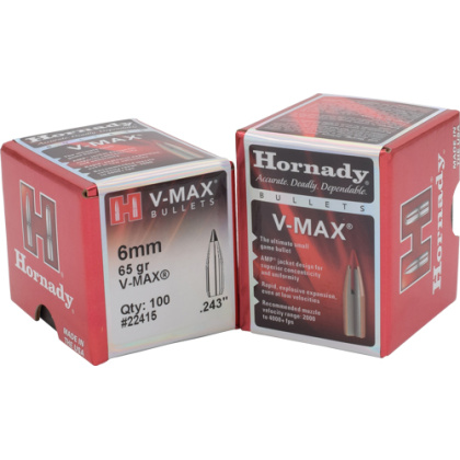 HORNADY BULLETS 6MM .243