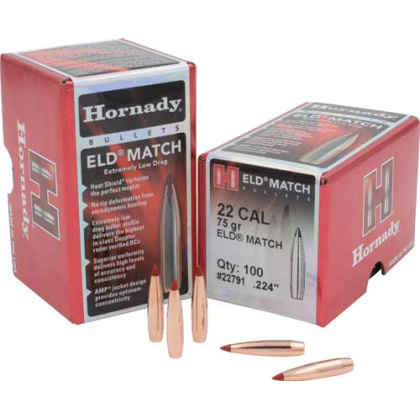 HORNADY BULLETS 22CAL .224