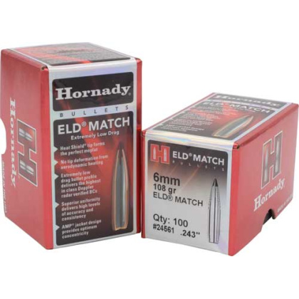 HORNADY BULLETS 6MM .243