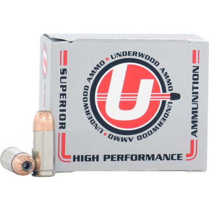 UNDERWOOD 9MM LUGER 124GR JHP