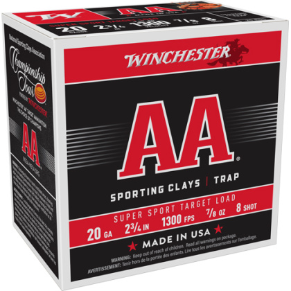 WINCHESTER AA 20GA 2.75\