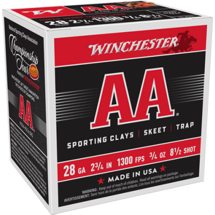 WINCHESTER AA 28GA 2.75\