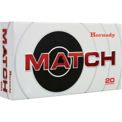 HORNADY MATCH 308 WIN 168GR