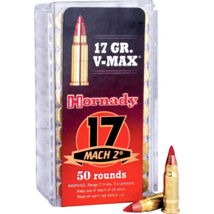 HORNADY 17 MACH2 17GR V-MAX