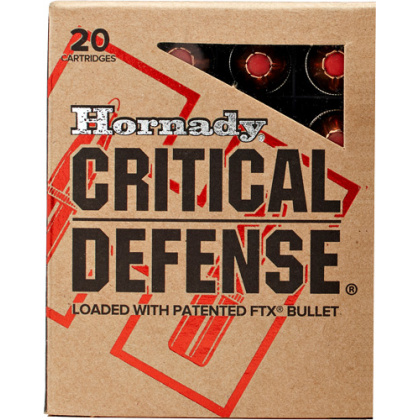 HORNADY CRITICAL DEFENSE 40 SW