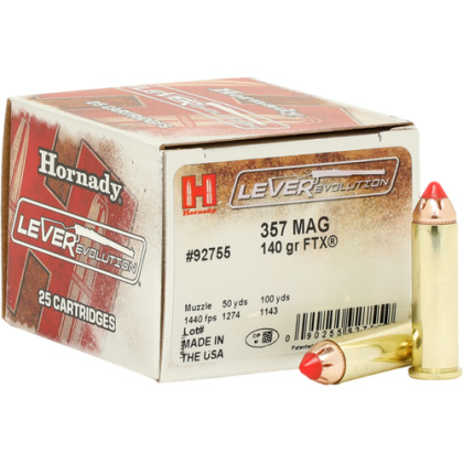 HORNADY LEVEREVOLUTION 357 MAG