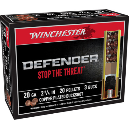 WINCHESTER DEFENDER 20GA 2.75\