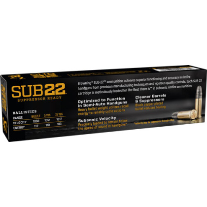 WINCHESTER SUBSONIC 22LR