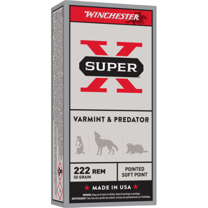 WINCHESTER SUPER-X 222 REM